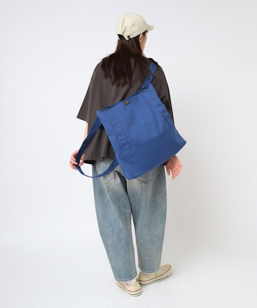 URCH RNA（アーチ アールエヌエー）の「E5086 フタヤクバッグ２（バッグ・レディース・ブラック/ナチュラル/ジェイブルー）」の15枚目の写真