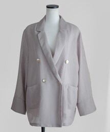 Marient | メッシュダブルジャケット(テーラードジャケット)