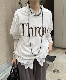 DouDou（ドゥドゥ）の「ThrowロゴTEE（Tシャツ/カットソー）」