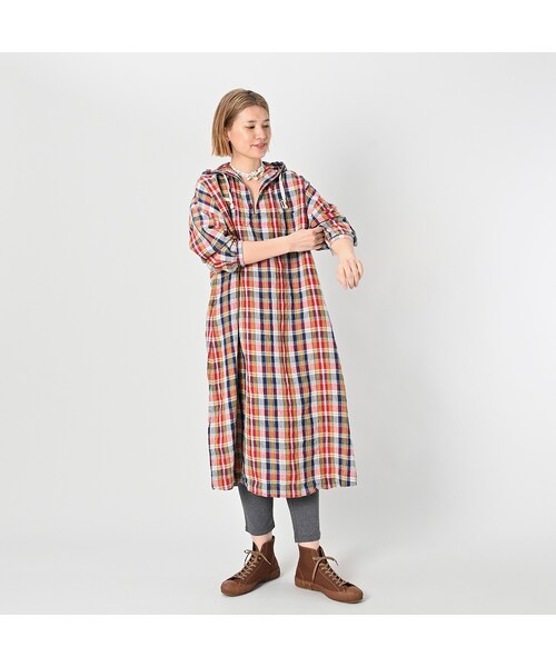 45R（フォーティファイブアール）の「インドリネンマドラスのセーラー