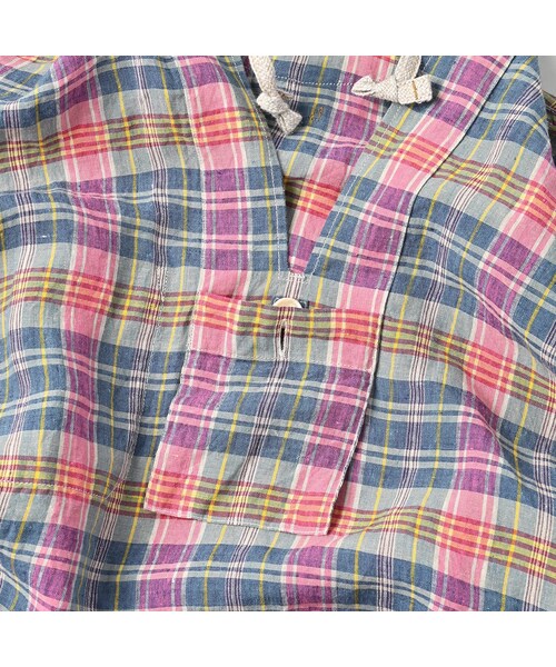 45R（フォーティファイブアール）の「インドリネンマドラスのセーラー