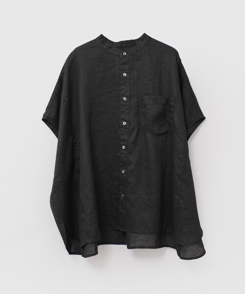 B2881 リネンスクエアシャツ