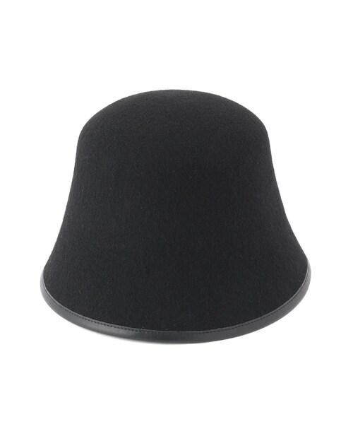 ROPE' PICNIC(ロペピクニック)の「フェルトダウンハット(ハット・レディース・ベージュ/ブラック・F)」の6枚目の写真