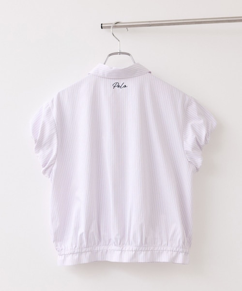 VIS(ビス)の「【POLO BCS】VIS別注コンパクトシャツ(シャツ/ブラウス・レディース・ブラック系/ホワイト系/サックス/ピンク・F)」の9枚目の写真