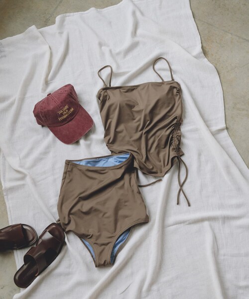 URBAN RESEARCH（アーバンリサーチ）の「Swim URBAN RESEARCH　スイム 2WAYキャミソール（水着・メンズ・MOCHA/CHARCOAL/GREEN・S/M）」の18枚目の写真