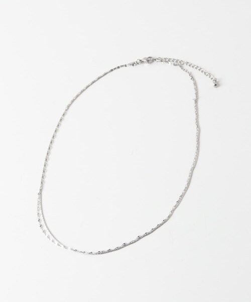 URBAN RESEARCH Sonny Label（アーバンリサーチサニーレーベル）の「ステンレス二連ナローネックレス（ネックレス・レディース・ゴールド/シルバー・One）」の4枚目の写真
