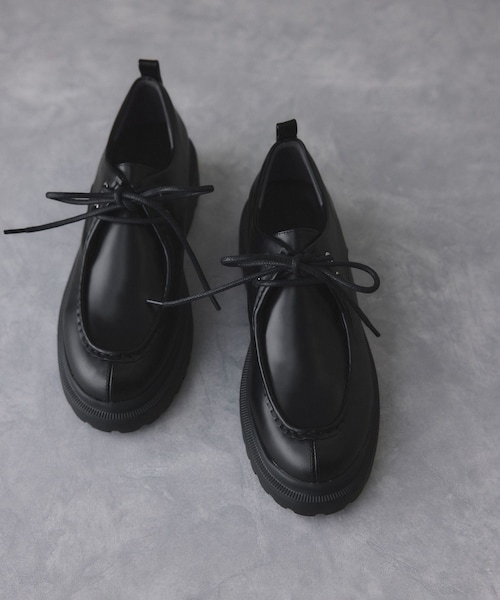 ADAM ET ROPE'（アダムエロペ）の「レースアップシューズ（その他シューズ・レディース・ブラック/ダークブラウン・23.0/23.5/24.0/24.5）」の9枚目の写真