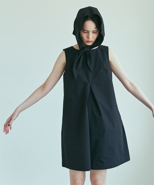 URBAN RESEARCH（アーバンリサーチ）の「Swim URBAN RESEARCH 三角頭巾（その他・レディース・黑色/棕色・黑色/棕色）」の6枚目の写真