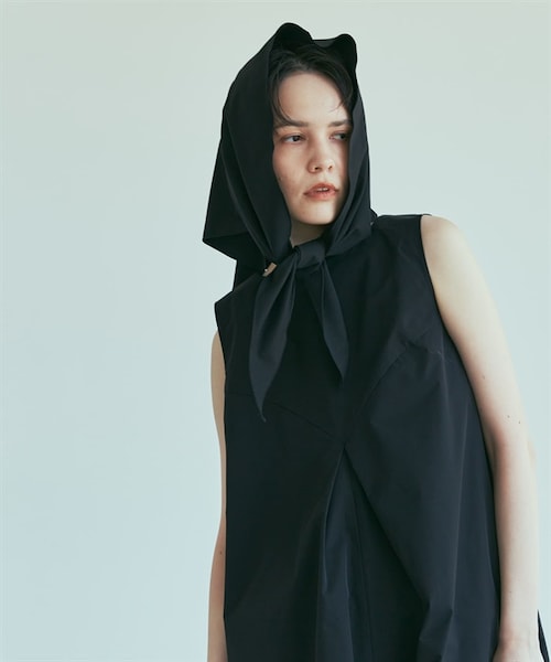 URBAN RESEARCH（アーバンリサーチ）の「Swim URBAN RESEARCH 三角頭巾（その他・レディース・黑色/棕色・黑色/棕色）」の5枚目の写真
