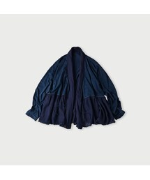 45R スーピマ天竺のカシュクール✴︎インディゴ極美品 45R（フォーティファイブアール）の「スーピマ天竺の