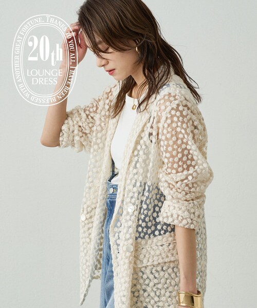 LOUNGEDRESS（ラウンジドレス）の「【20周年限定】フラワーレース