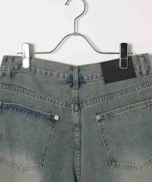 【UNISEX】NOT4NERD／アップリケデニムショーツ NOT4NERD（ノットフォーナード）の「【UNISEX】NOT4NERD