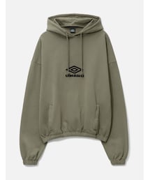 アンブロX SLAM JAM Og Logoマスクフーディー OG LOGO MASK HOODIE ARMY GREEN - SLAM JAM and UMBRO(スラム