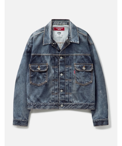 ジャケット・アウター JUNYA WATANABE x BerBerJin x Levi's L Junya Watanabe Men x Levi's x BerBerJin Inkjet Printed Nylon Jacket