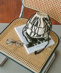 BAYFLOW | サガラ刺繍巾着バッグ(バッグ)