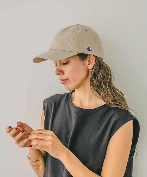 BAYFLOW(ベイフロー)の「タイプライターキャップ(WOMEN)(帽子・レディース・チャコール18/ライトベージュ56/イエロー60・F)」の2枚目の写真
