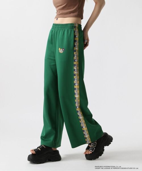 FOREVER 21(フォーエバー トゥエンティーワン)の「ラインジャージパンツ(フォーマルスーツ/小物・ブラック09/グリーン78・S/M)」の10枚目の写真
