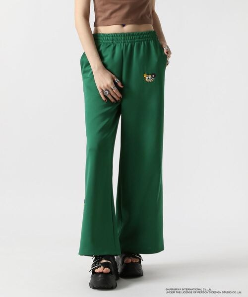 FOREVER 21(フォーエバー トゥエンティーワン)の「ラインジャージパンツ(フォーマルスーツ/小物・ブラック09/グリーン78・S/M)」の11枚目の写真
