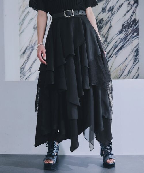 HARE（ハレ）の「MIXチェックランダムスカート（）」 - WEAR