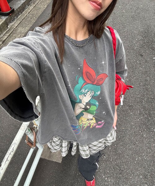 CIAOPANIC(チャオパニック)の「【RePRODUCTION LABEL / リプロダクションレーベル】アソートヴィンテージフェードTEE(Tシャツ/カットソー・レディース・ホワイトその他3/ミッドナイトブルー/ブラックその他1/ブラック/アイボリー/ダークグレー/チャコールグレー/ピンク/ホワイトその他1/クリア/オフホワイト/レッド/グレー/ホワイトその他2/ブルー/ベージュ/ネイビー/シルバー/ホワイト/インディゴブルー・F)」の11枚目の写真