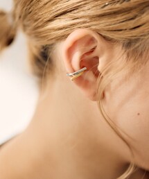 ear PAPILLONNER（イアパピヨネ）の「《スターリングシルバー使用》バイカラー枝イヤーカフ（アクセサリー・レディース）」