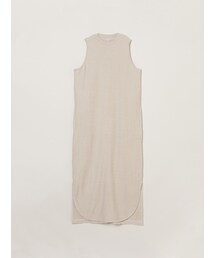 three dots（スリードッツ）の「ダブルパイル タンク ドレス（その他）」