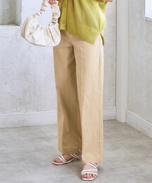 nissen | 綿混ストレートパンツ(パンツ)