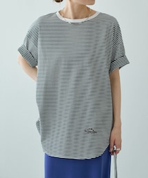 PUAL CE CIN | 【汗シミ防止】ワンポイントロゴTシャツ(Tシャツ/カットソー)