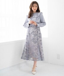 31 Sons de mode（トランテアン　ソン　ドゥ　モード）の「フラワー刺繍スカート/MM417211（その他・レディース）」