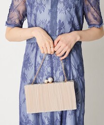 31 Sons de mode（トランテアン　ソン　ドゥ　モード）の「パールがま口スクエアバッグ/MOB017【結婚式/オケージョン/パーティー】（その他・レディース）」