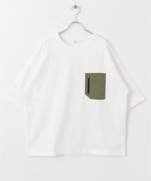 URBAN RESEARCH Sonny Label（アーバンリサーチサニーレーベル）の「尼龍拼接口袋短袖T恤（その他）」