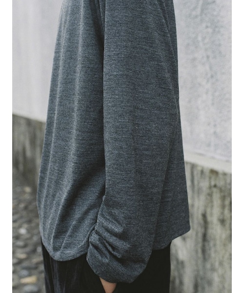 【LIDNM】MERINO WOOL L/S TEE LIDNM / Llife ONLINE STORE / MERINO WOOL L/S TEE