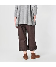 45R（フォーティファイブアール）の「綿麻シャンブレーのカットワーク