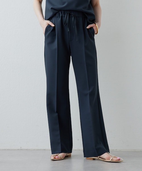 【未使用品】ドローイングナンバーズ　ダブルクロスドロストソフトフレアパンツ Drawing Numbers パンツ 「Drawing Numbers」ダブルクロス