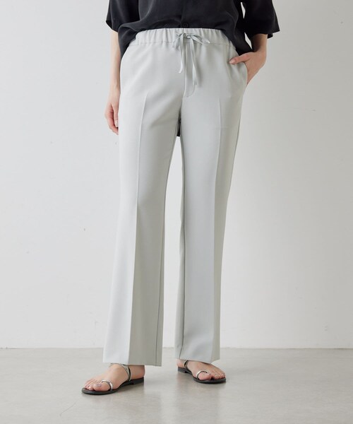 【未使用品】ドローイングナンバーズ　ダブルクロスドロストソフトフレアパンツ Drawing Numbers（ドローイング ナンバーズ）の「ダブルクロス