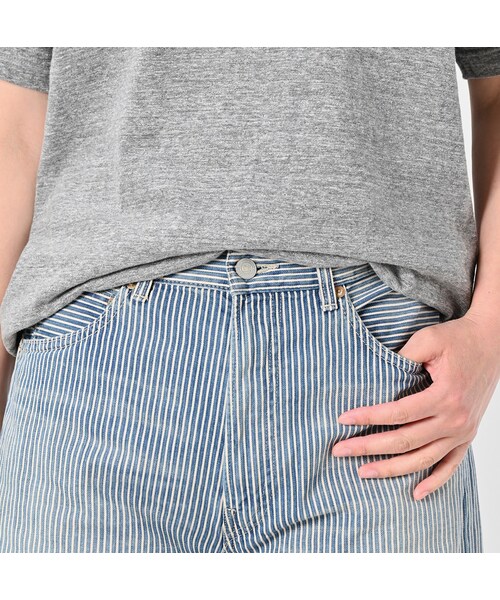 45R☆美品♪ライ麦デニムのバチ比女/ヒッコリー淡　サイズ29 45R☆美品♪ライ麦デニムのバチ比女/ヒッコリー淡 サイズ29