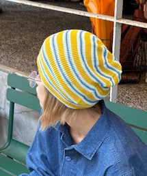 CIAOPANIC TYPY | 【UNISEX】3WAYアソート麻タッチロールワッチ(ニットキャップ/ビーニー)