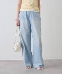 mystic | カットオフオーバーダイデニム(デニムパンツ)