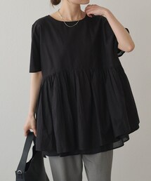 PUAL CE CIN（ピュアルセシン）の「【WEB限定】インドボイルチュニック（トップス）」