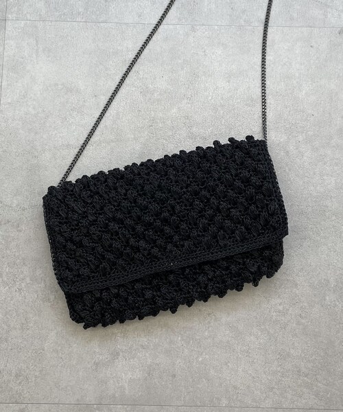 【A&A Accessories】INDIA チェーンストローBAG
