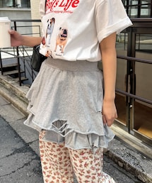 CIAOPANIC | ピグメンドダメージティアードミニスカート(スカート)