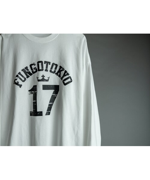 FUNGO TOKYO(ファンゴトウキョウ)の「フロント#17 ロングスリーブTシャツ(Tシャツ/カットソー・レディース・ホワイト・one)」の3枚目の写真