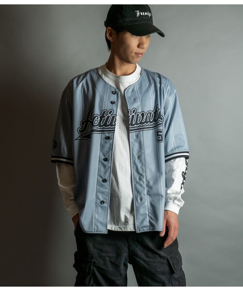 FUNGO TOKYO（ファンゴトウキョウ）の「ベースボールユニフォーム（シャツ/ブラウス・レディース・グレー・one）」の7枚目の写真