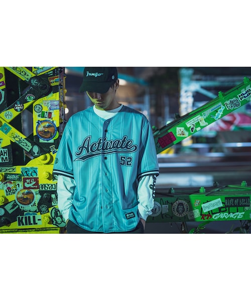 FUNGO TOKYO（ファンゴトウキョウ）の「ベースボールユニフォーム（シャツ/ブラウス・レディース・グレー・one）」の8枚目の写真