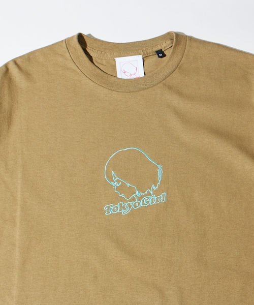 WHO'S WHO gallery（フーズフーギャラリー）の「予約/25色展開【TOKYOGIRL/東京ガール】ロゴTEE（Tシャツ/カットソー・レディース・パープルその他1/グリーン/スカイブルー/ネイビー/イエロー/サンドベージュ/パープル/ミント/グレー/グリーンその他2/ブラック/グリーンその他1/ブルーその他1/ホワイト/ボルドー/ピスタチオ/ダークブラウン/オレンジ/ライトグレー/チャコールグレー/ピンク/ブルー/ローズ/キャメル/ライムグリーン・L/M）」の21枚目の写真