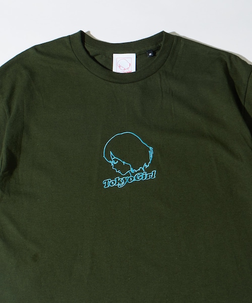 WHO'S WHO gallery（フーズフーギャラリー）の「予約/25色展開【TOKYOGIRL/東京ガール】ロゴTEE（Tシャツ/カットソー・レディース・パープルその他1/グリーン/スカイブルー/ネイビー/イエロー/サンドベージュ/パープル/ミント/グレー/グリーンその他2/ブラック/グリーンその他1/ブルーその他1/ホワイト/ボルドー/ピスタチオ/ダークブラウン/オレンジ/ライトグレー/チャコールグレー/ピンク/ブルー/ローズ/キャメル/ライムグリーン・L/M）」の11枚目の写真