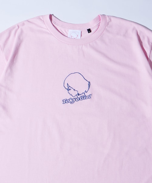 WHO'S WHO gallery（フーズフーギャラリー）の「予約/25色展開【TOKYOGIRL/東京ガール】ロゴTEE（Tシャツ/カットソー・レディース・パープルその他1/グリーン/スカイブルー/ネイビー/イエロー/サンドベージュ/パープル/ミント/グレー/グリーンその他2/ブラック/グリーンその他1/ブルーその他1/ホワイト/ボルドー/ピスタチオ/ダークブラウン/オレンジ/ライトグレー/チャコールグレー/ピンク/ブルー/ローズ/キャメル/ライムグリーン・L/M）」の22枚目の写真