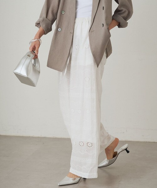 mite えん帽子 / 手織麻オフホワイト×キナリミックス