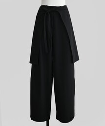 Marient | レイヤードラップワイドPT(スラックス)