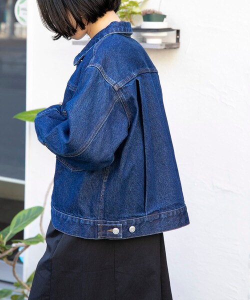 URBAN RESEARCH DOORS（アーバンリサーチドアーズ）の「FORK&SPOON　JFデニムジャケット（デニムジャケット・レディース・ONEWASH/USED・1）」の7枚目の写真